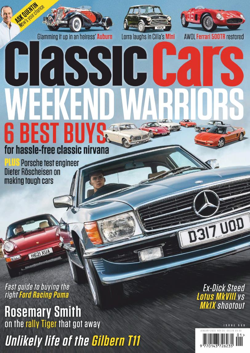 Журнал Classic Cars, january 2020